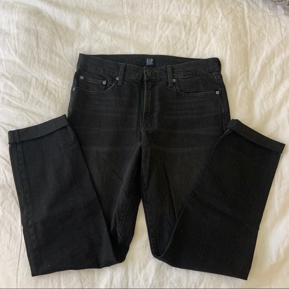 Gap Mid Rise Girlfriend Jeans Sz 29 Tall